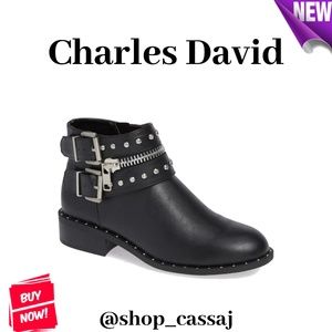 charles by charles david thief studded bootie